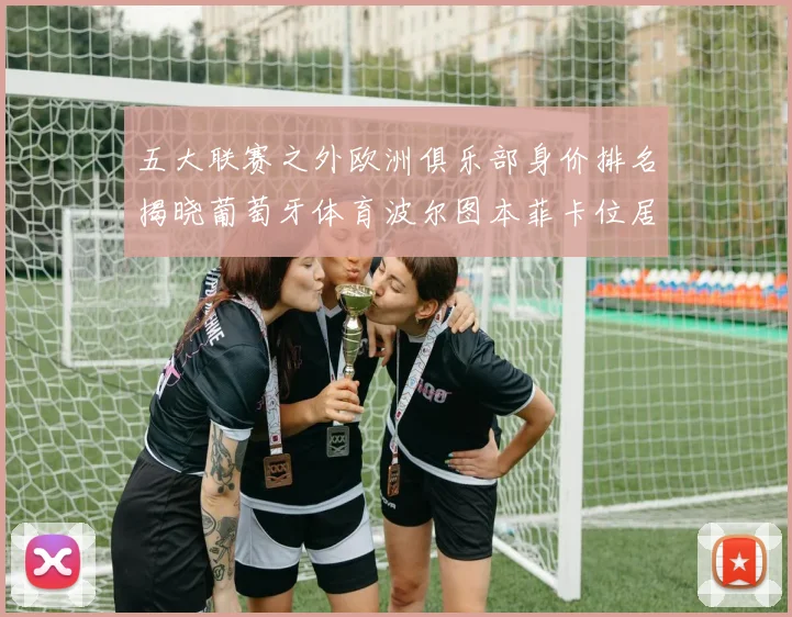五大联赛之外欧洲俱乐部身价排名揭晓葡萄牙体育波尔图本菲卡位居前三